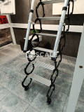 Электрическая чердачная лестница с поручнями e-SCALE Metal Handrails