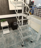 Чердачная лестница с электроприводом e-SCALE Metal