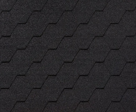 Купить Гибкая черепица Roofshield ФЕМИЛИ ЭКО ЛАЙТ Стандарт Графитно-черный по отличной цене!