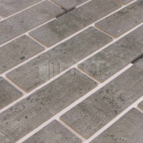 Термопанели с клинкерной плиткой, Exclusive Cement Dark, толщина панели: 50 мм