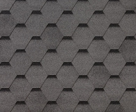 Купить Гибкая черепица Roofshield ФЕМИЛИ ЭКО ЛАЙТ Стандарт Серый с оттенением по отличной цене!