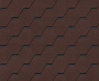Купить Гибкая черепица Roofshield ПРЕМИУМ Стандарт Коричневый с оттенением по отличной цене!