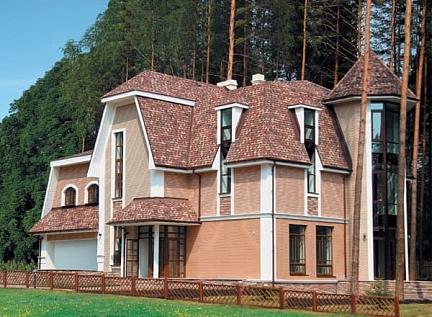 Купить Гибкая черепица многослойная ТЕХНОНИКОЛЬ Шинглас / Shinglas ДЖАЗ Коррида - изображение 2