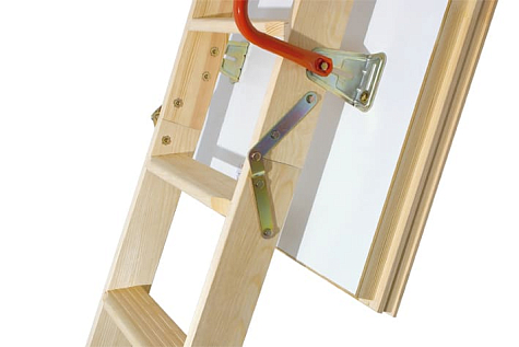 Купить Термоизоляционная чердачная лестница FAKRO LTK Thermo 60х130х305см - изображение 3