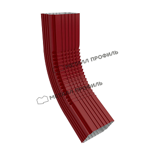 Купить Колено трубы 76x102 (60˚) Металл Профиль Модерн - изображение 3