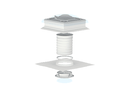 Купить Световой туннель Velux TCF (с гибкой трубой для плоской кровли) - изображение 1