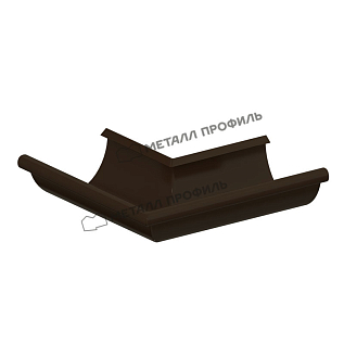 Купить Угол желоба наружный D125 / D150 Металл Профиль - изображение 6
