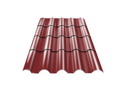 Купить Металлочерепица модульная Андалузия, ПЭ 0,45 RAL3011 Вишня / Красно-коричневый - изображение 1