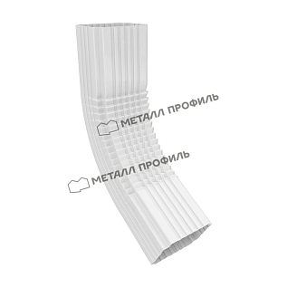 Купить Колено трубы 76x102 (60˚) Металл Профиль Бюджет - изображение 1