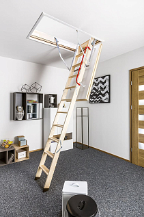 Купить Термоизоляционная чердачная лестница FAKRO LTK Thermo 60х130х305см - изображение 11