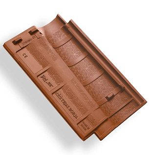 Купить Керамическая черепица Tejas Borja TB-10 Tech PLAIN COLOUR Chocolate - изображение 3
