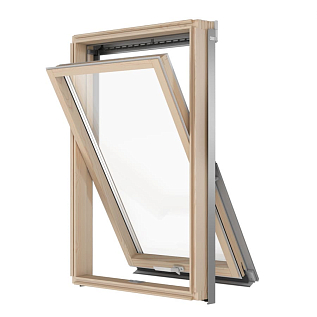 Купить Мансардное окно ROOFLITE СТАНДАРТ 55х78см DPY C2A B900 PLUS (ручка снизу) - изображение 1