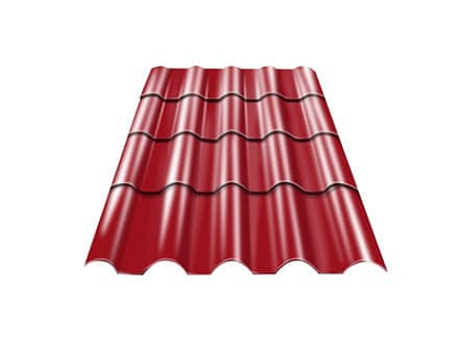 Купить Металлочерепица модульная Андалузия, ПЭ 0,45 RAL3003 Рубин - изображение 1