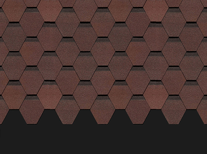 Купить Гибкая черепица Docke PREMIUM ШЕФФИЛД Зрелый каштан - изображение 1