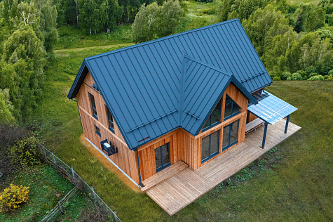 Купить Кликфальц Grand Line, Satin matt 0.5, цвет RAL7016 антрацитово-серый - изображение 1