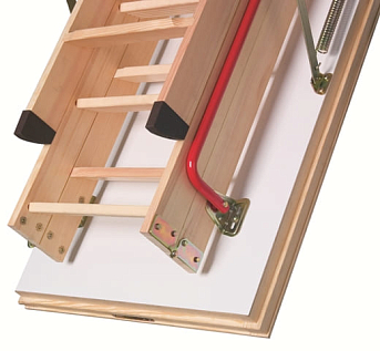 Купить Термоизоляционная чердачная лестница FAKRO LTK Thermo 70х140х330см - изображение 4