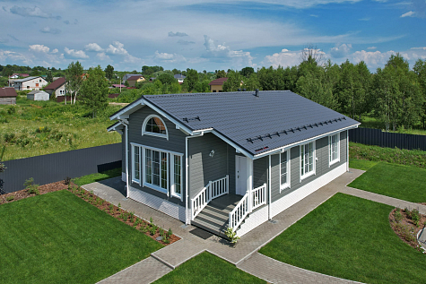 Купить Металлочерепица Гранд Лайн / Grand Line, Classic, Satin 0,5 цвет RAL6005 зеленый мох - изображение 12