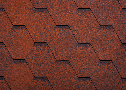 Купить Гибкая черепица Ruflex / Руфлекс Mint Красный - изображение 1