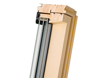 Купить Мансардное окно FAKRO LUX FTT U6 Thermo 55х98см / двухкамерное - изображение 3