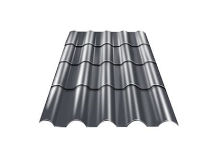Купить Металлочерепица модульная Андалузия, ПЭ 0,45 RAL7024 Графит - изображение 1